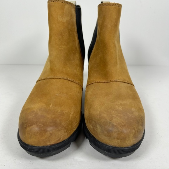 Sorel Joan of Arctic Chelsea Wedge II Camel Brown Size 8.5 - Picture 4 of 14